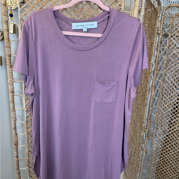 Celebrity Pink Short Sleeve Tee - Picture 2 of 7